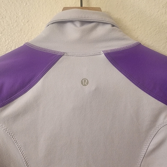Lululemon Athletica Contempo Jacket Cool Breeze Purple Lavender Womens Size 6 - Picture 11 of 11